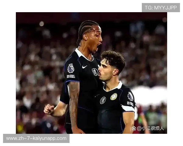 切尔西中前场的连续插上产生非常强的冲击力